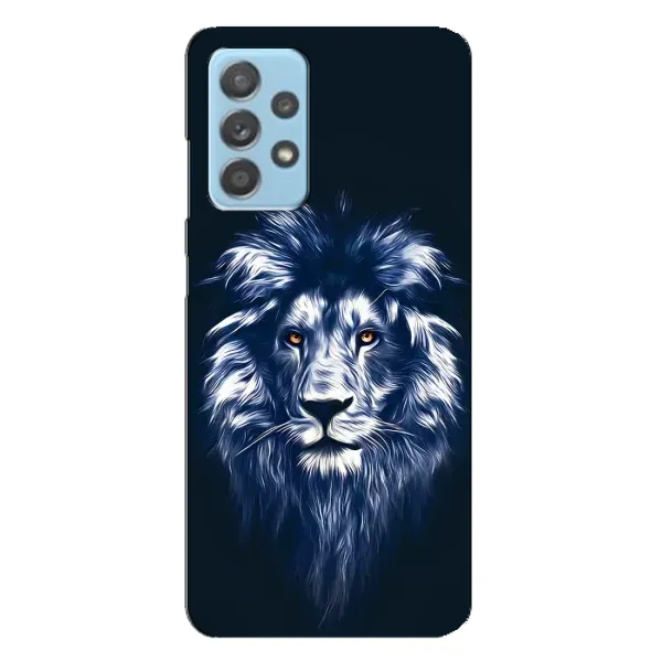 Чехол с рисунком «Лев - синий» для Samsung Galaxy A23 Чехол с рисунком «Лев - синий» для Samsung Galaxy A23