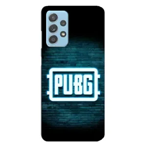 Чохол (TPU) з картинкою "Лого Пабг" на Самсунг Галаксі А23 (Лого PUBG)