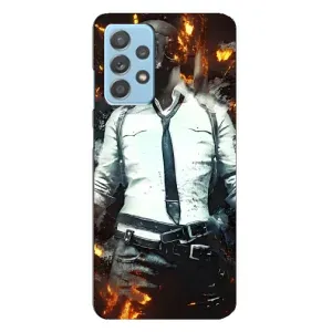 Чохол з картинкою "Герой Pubg" на Samsung Galaxy A23 (Man Пубг)