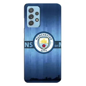 Силиконовые Чехлы принт Футбол на Samsung Galaxy A23 (ManCity)