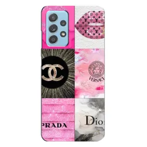 Чохол (Dior, Prada, YSL, Chanel) для Samsung Galaxy A23 (Модніца)
