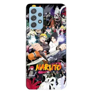 Купить Чехлы на телефон с принтом Anime для Samsung Galaxy A23 (Наруто постер)