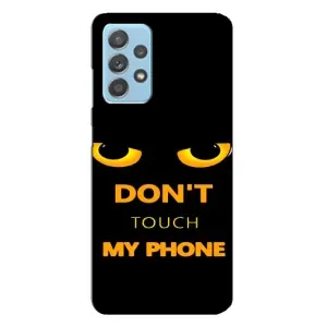 Чехол с Прикольным принтом на Samsung Galaxy A23 (Не трогай мой телефон)