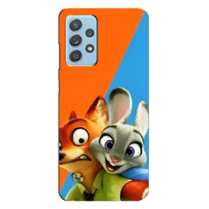 Чехлы ЗВЕРОПОЛИС для Samsung Galaxy A23 (Ник и Хопс)