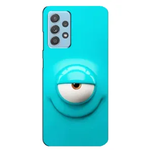 Силиконовые Чехлы (смешные стикеры) для Samsung Galaxy A23 (Одноглазик)
