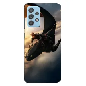 Чехол дракон Беззубик для Samsung Galaxy A23 (Полет Беззубика)