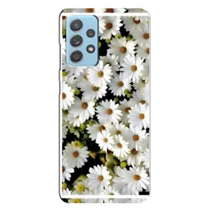 Чехол с ромашками на Samsung Galaxy A23 (Рамка в ромашках)