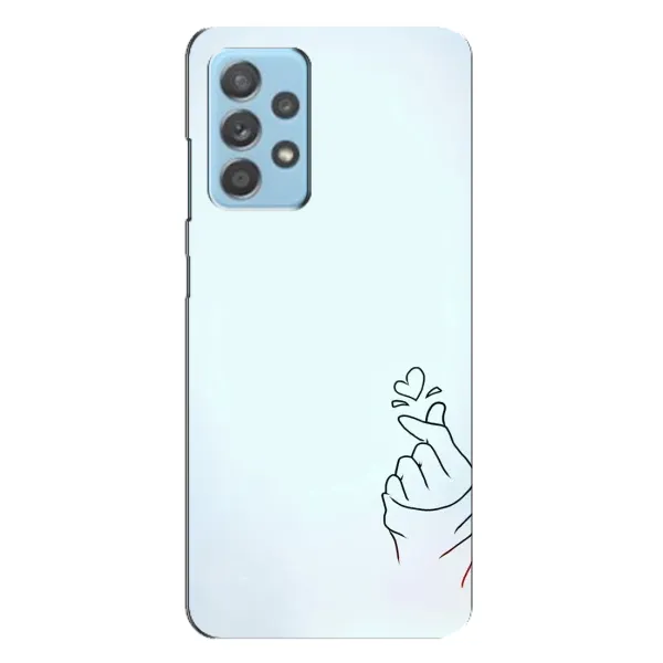 Чехол с рисунком «Сердце на голубом» для Samsung Galaxy A23 Чехол с рисунком «Сердце на голубом» для Samsung Galaxy A23