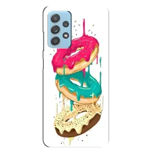 Чехол с изображением вкусной еды для Samsung Galaxy A23 (Сочные пончики)