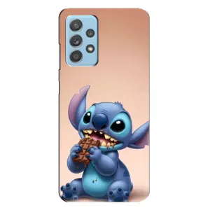 Чехол с рисунком Стич для Samsung Galaxy A23 (Стич с шоколадом)