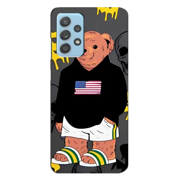 Чехол с рисунком «Teddy USA» для Samsung Galaxy A23 Чехол с рисунком «Teddy USA» для Samsung Galaxy A23