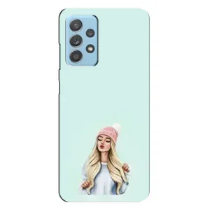 Силіконовый Чохол на Samsung Galaxy A23 з картинкой Модных девушек (В шапці)