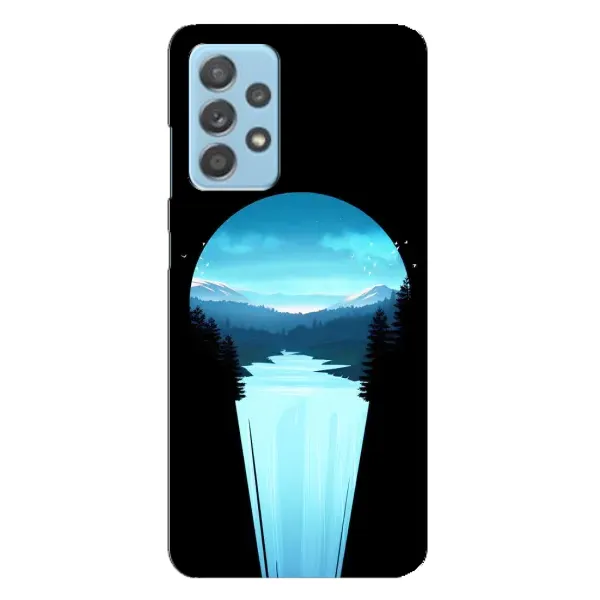 Чехол с рисунком «Синий Водопад» для Samsung Galaxy A23 Чехол с рисунком «Синий Водопад» для Samsung Galaxy A23