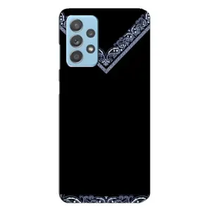 Силиконовый Чехол на Samsung Galaxy A23 (Воротник вышиванки)