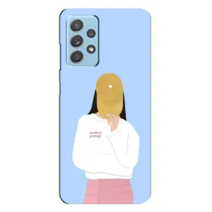 Силіконовый Чохол на Samsung Galaxy A23 з картинкой Модных девушек (Жовта кепка)
