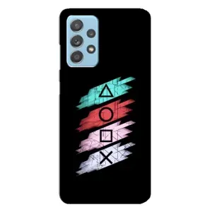 Чехол КИБЕРСПОРТ для Samsung Galaxy A23 (Значки Sony)