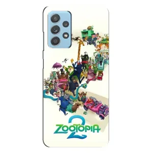 Силиконовый чехол с принтом Зоотрополіс для Samsung Galaxy A23 (Зоотрополис логотип)