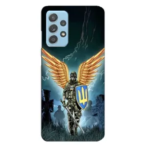 Патриотический Чехол для Samsung Galaxy A23 (ЗСУ з крильями)