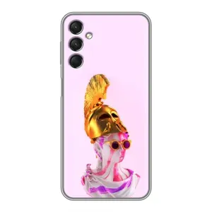 Чехол с Прикольным принтом на Samsung Galaxy A24 (АРТ Статуя)