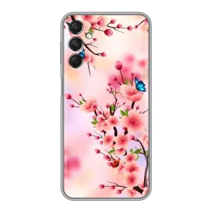 Чохол з картинкою Сакури на Samsung Galaxy A24 (Метелики на сакурі)