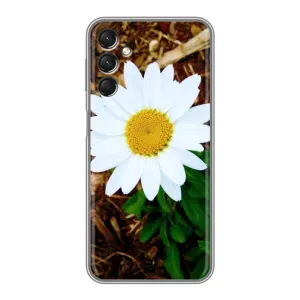 Чохол з ромашками на Samsung Galaxy A24 (Біла ромашка)