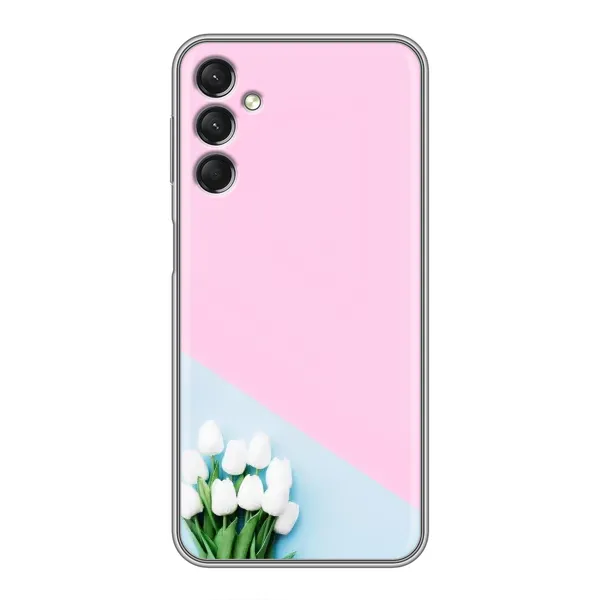 Чехол с рисунком «Белые тюльпаны» для Samsung Galaxy A24 Чехол с рисунком «Белые тюльпаны» для Samsung Galaxy A24