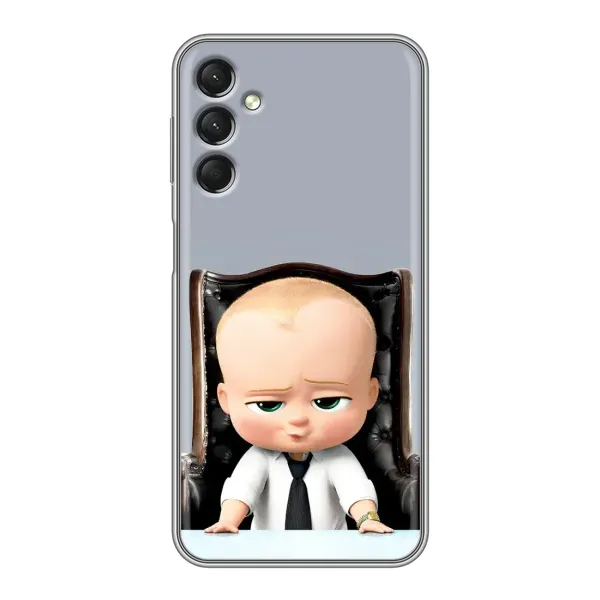 Чехол с рисунком «BOSS» для Samsung Galaxy A24