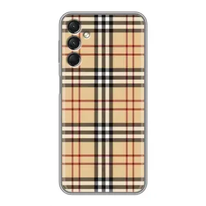 Чохол з Брендами одягу на Самсунг Галаксі А24 (Burberry стиль)