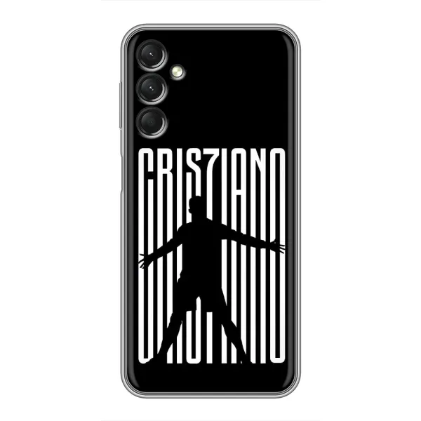 Чехол с рисунком «Cristiano» для Samsung Galaxy A24
