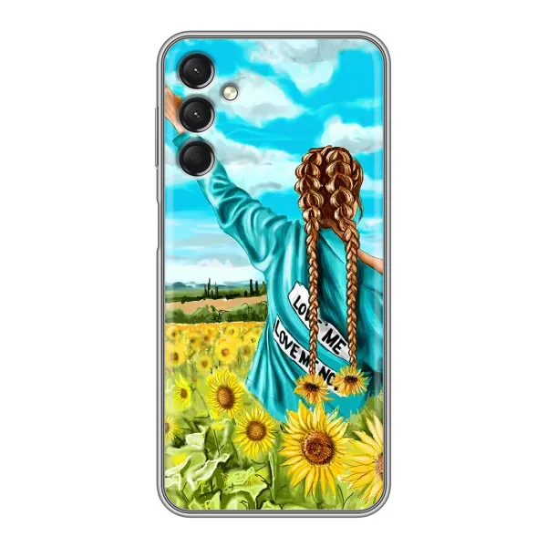 Чехол с рисунком «Девушка на поле» для Samsung Galaxy A24 Чехол с рисунком «Девушка на поле» для Samsung Galaxy A24