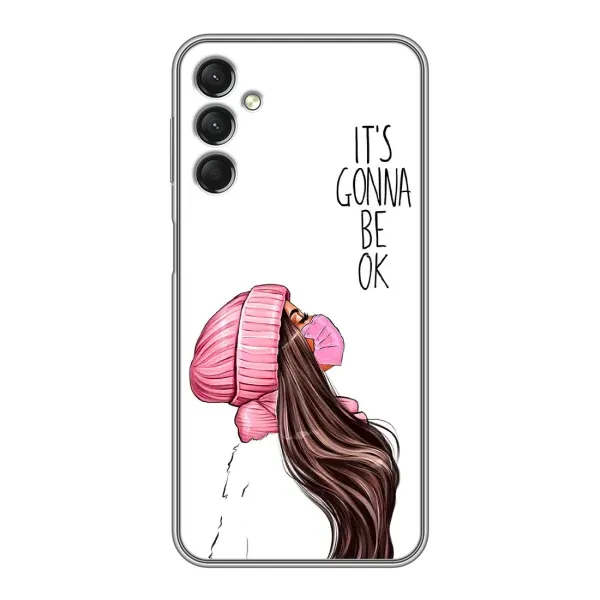 Чехол с рисунком «Девушка в маске» для Samsung Galaxy A24 Чехол с рисунком «Девушка в маске» для Samsung Galaxy A24