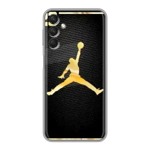 Силиконовый Чехол Nike Air Jordan на Самсунг А24 (Джордан 23)
