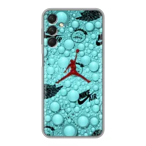 Силиконовый Чехол Nike Air Jordan на Самсунг А24 (Джордан Найк)