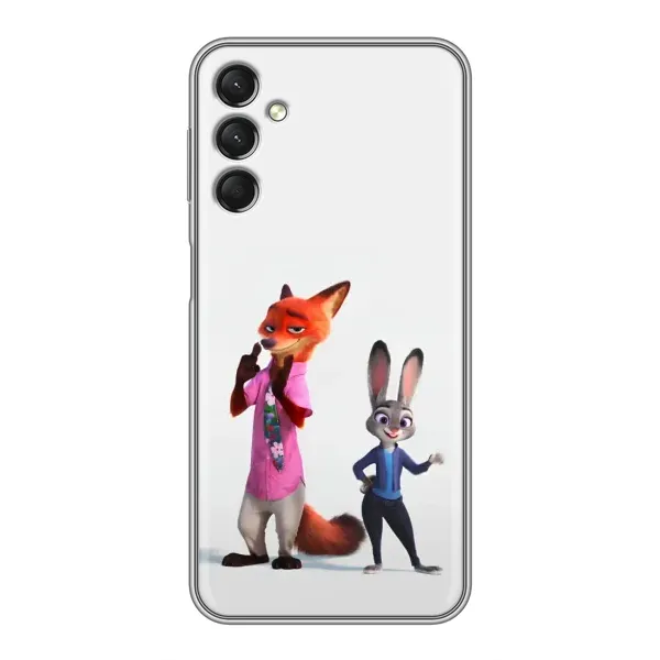 Чехол с рисунком «Джуди и Ник» для Samsung Galaxy A24 Чехол с рисунком «Джуди и Ник» для Samsung Galaxy A24
