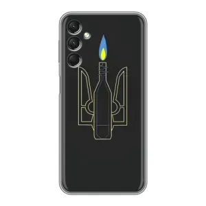 Чохол з картинкою (Патріотичний ГЕРБ) на Samsung Galaxy A24 (Герб - Молотова)