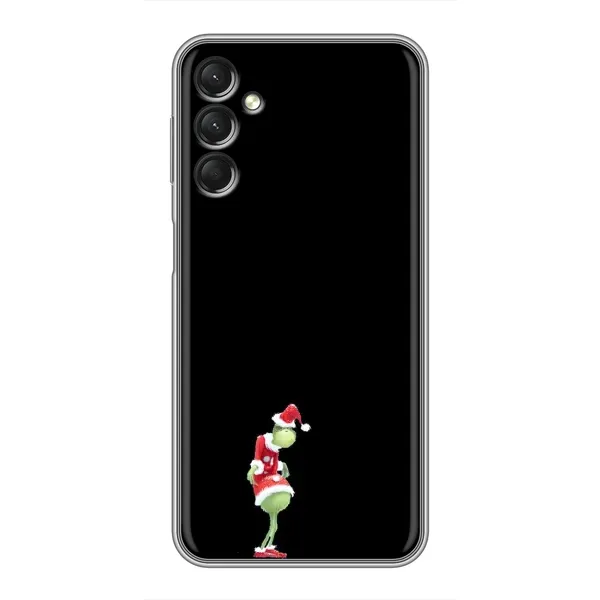 Чехол с рисунком «Гринч на чорном» для Samsung Galaxy A24