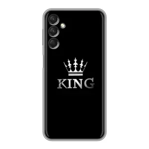 Чохол (Корона на чорному фоні) для Самсунг Галаксі А24 (KING)
