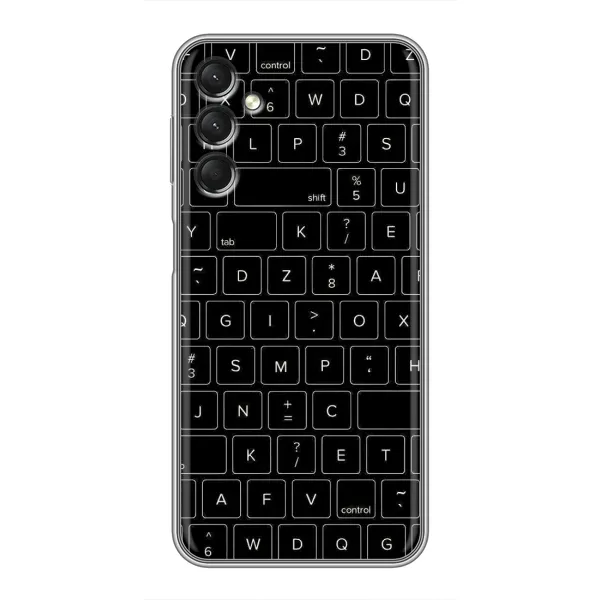 Чехол с рисунком «Клавиатура» для Samsung Galaxy A24 Чехол с рисунком «Клавиатура» для Samsung Galaxy A24