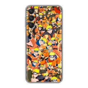 Чехлы с принтом Наруто на Samsung Galaxy A24 (Коллаж Наруто)