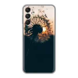 Силіконовий Чохол з кульбабками на Samsung Galaxy A24 (Гарна кульбабка)
