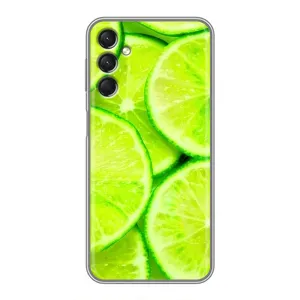 Чохол з зображенням смачної їжі для Samsung Galaxy A24 (Лайм)