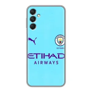 Силиконовые Чехлы принт Футбол на Samsung Galaxy A24 (Man City)