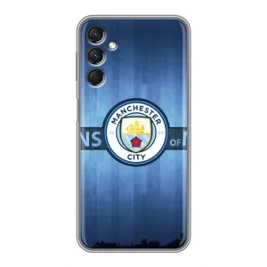Силиконовые Чехлы принт Футбол на Samsung Galaxy A24 (ManCity)