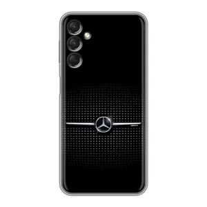 Силіконовий бампер з картинкою машини на Samsung Galaxy A24 (Mercedes)