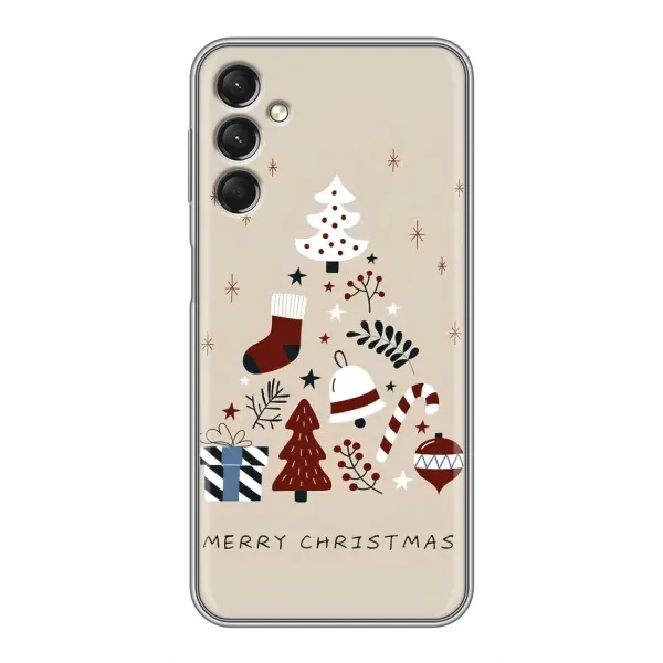 Чехол с рисунком «Merry Christmas» для Samsung Galaxy A24 Чехол с рисунком «Merry Christmas» для Samsung Galaxy A24