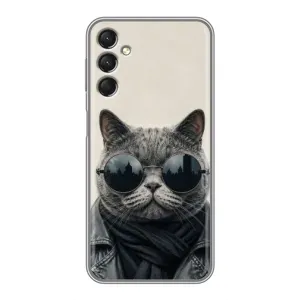 Чехол на тематику: Коты для Samsung Galaxy A24 (Модный кот)