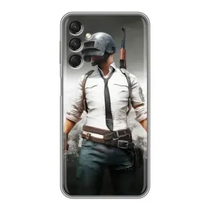 Чохол з картинкою "Герой Pubg" на Samsung Galaxy A24 (Пабг)