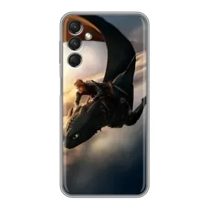 Чехол дракон Беззубик для Samsung Galaxy A24 (Полет Беззубика)