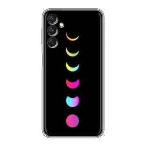 Чохол (ТПУ) з планетами на Samsung Galaxy A24 (Повнолуння)