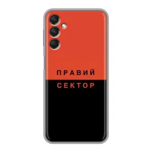 Чехлы УПА (Красно-Чёрный) на Samsung Galaxy A24 (Правый Серктор)